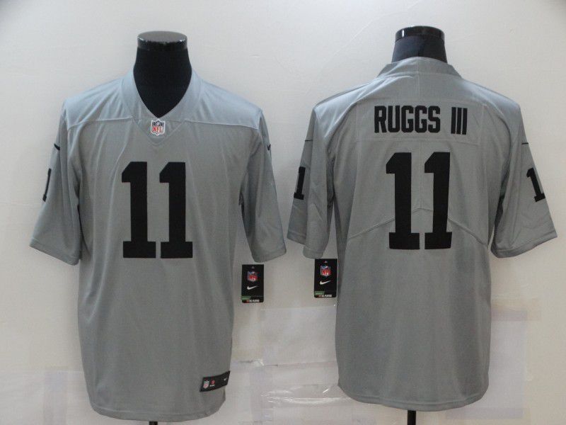 Men Oakland Raiders #11 Ruggs iii Grey Nike Vapor Untouchable Limited 2020 NFL Nike Jerseys